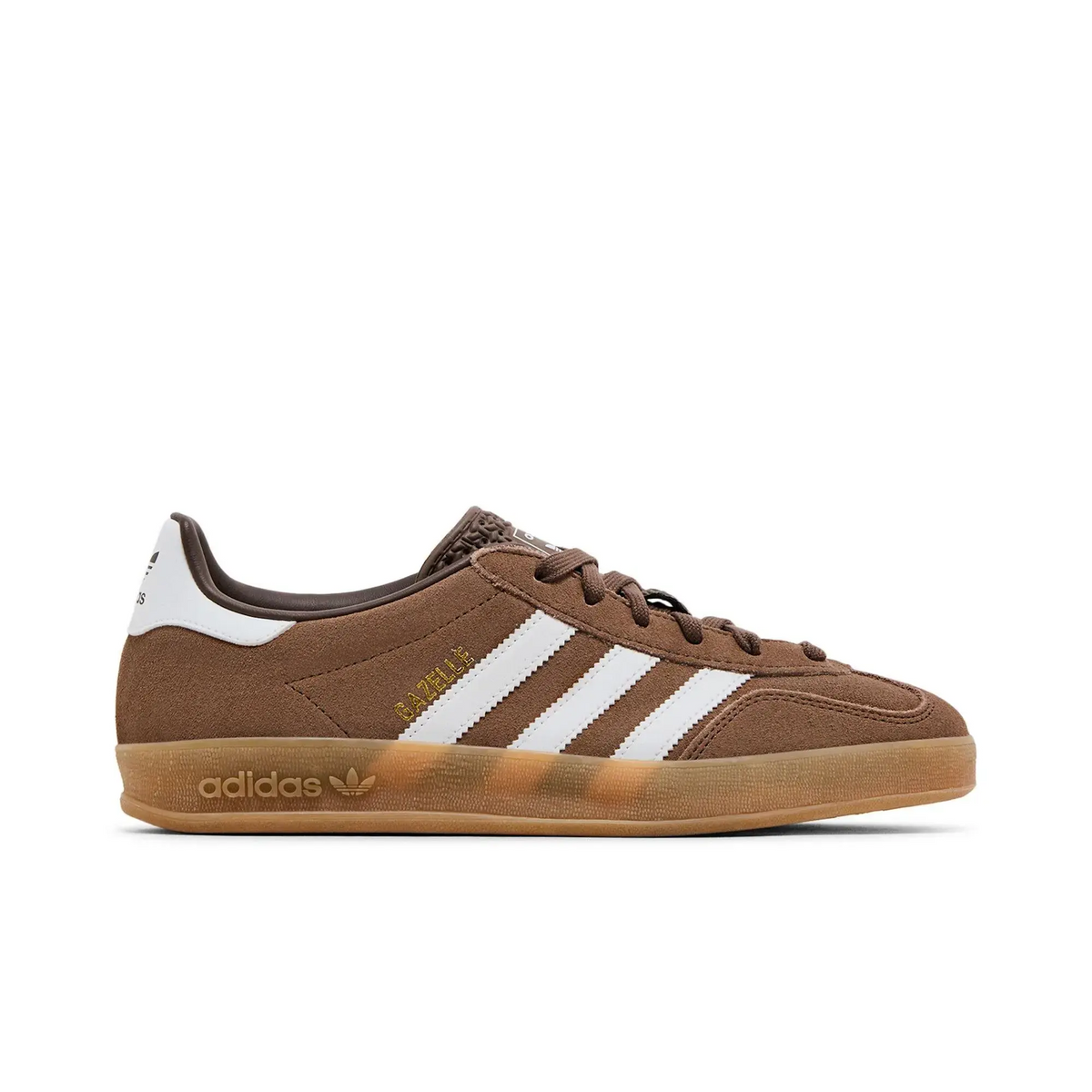 adidas Gazelle Indoor Earth Strata White Gold Metallic sneaker 1 - stylecode JQ0175