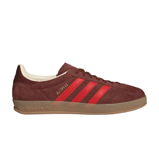 adidas Gazelle Indoor Fox Brown Red sneaker 1 - stylecode IH9661