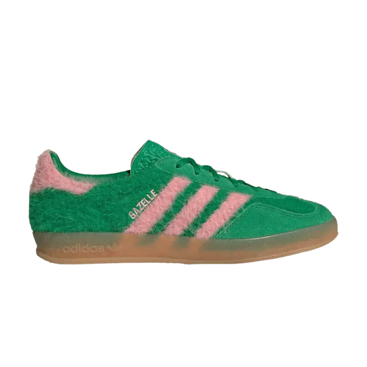 adidas Gazelle Indoor Green Glow Pink (Women's) sneaker 1 - stylecode JP8342