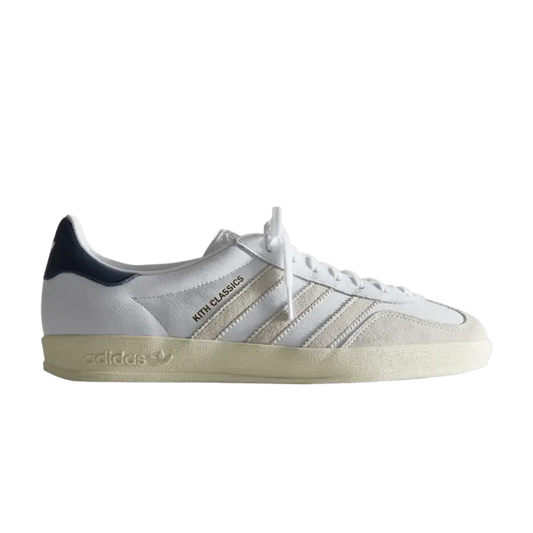 adidas Gazelle Indoor Kith Classics White Navy sneaker 1 - stylecode IE2572