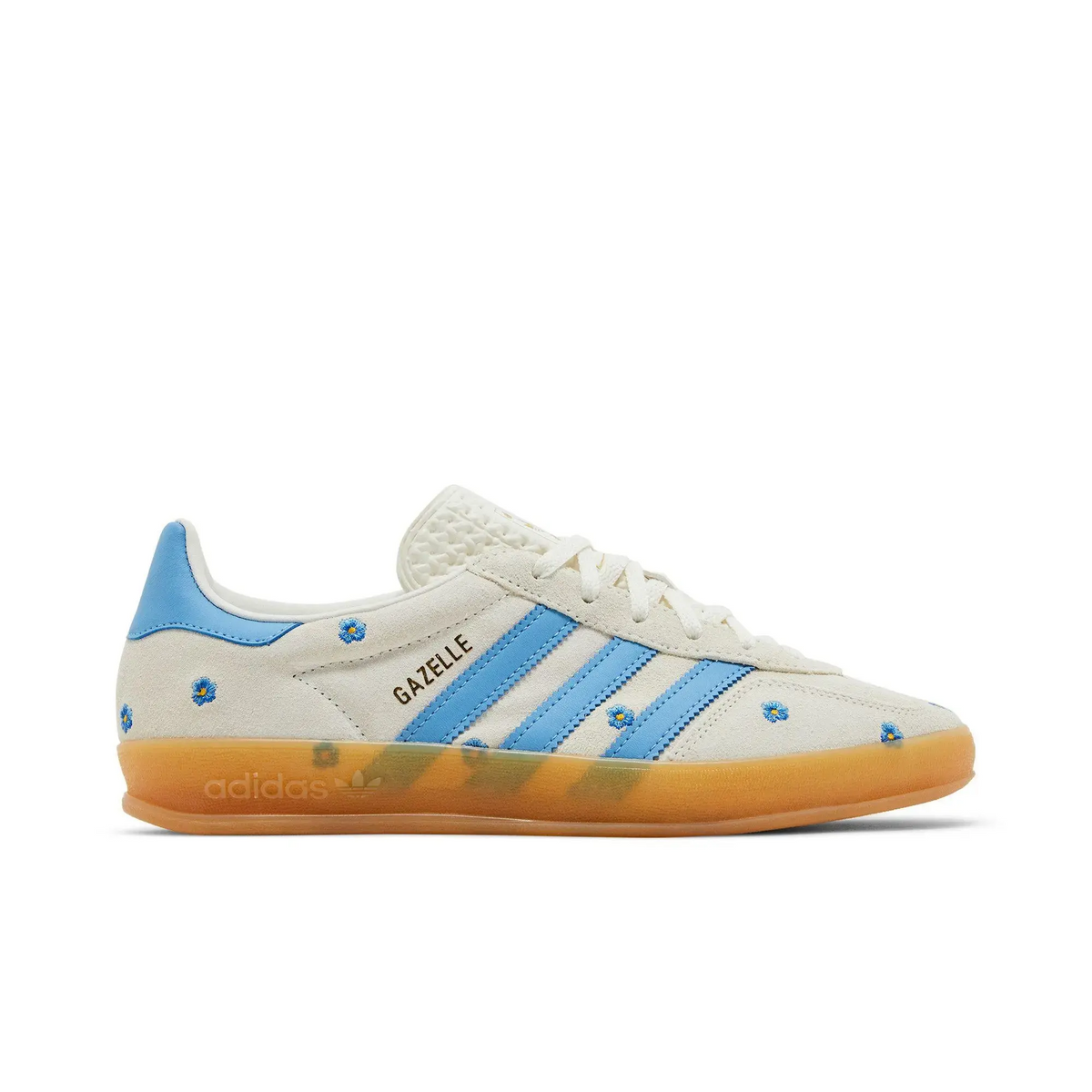 adidas Gazelle Indoor Light Blue Floral (Women's) sneaker 1 - stylecode IF4491