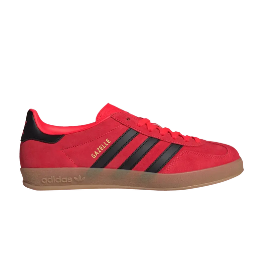 adidas Gazelle Indoor Lucid Red Black sneaker 1 - stylecode JR6304