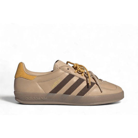 adidas Gazelle Indoor Magic Beige Brown Preloved Yellow (Women's) sneaker 1 - stylecode KI7190
