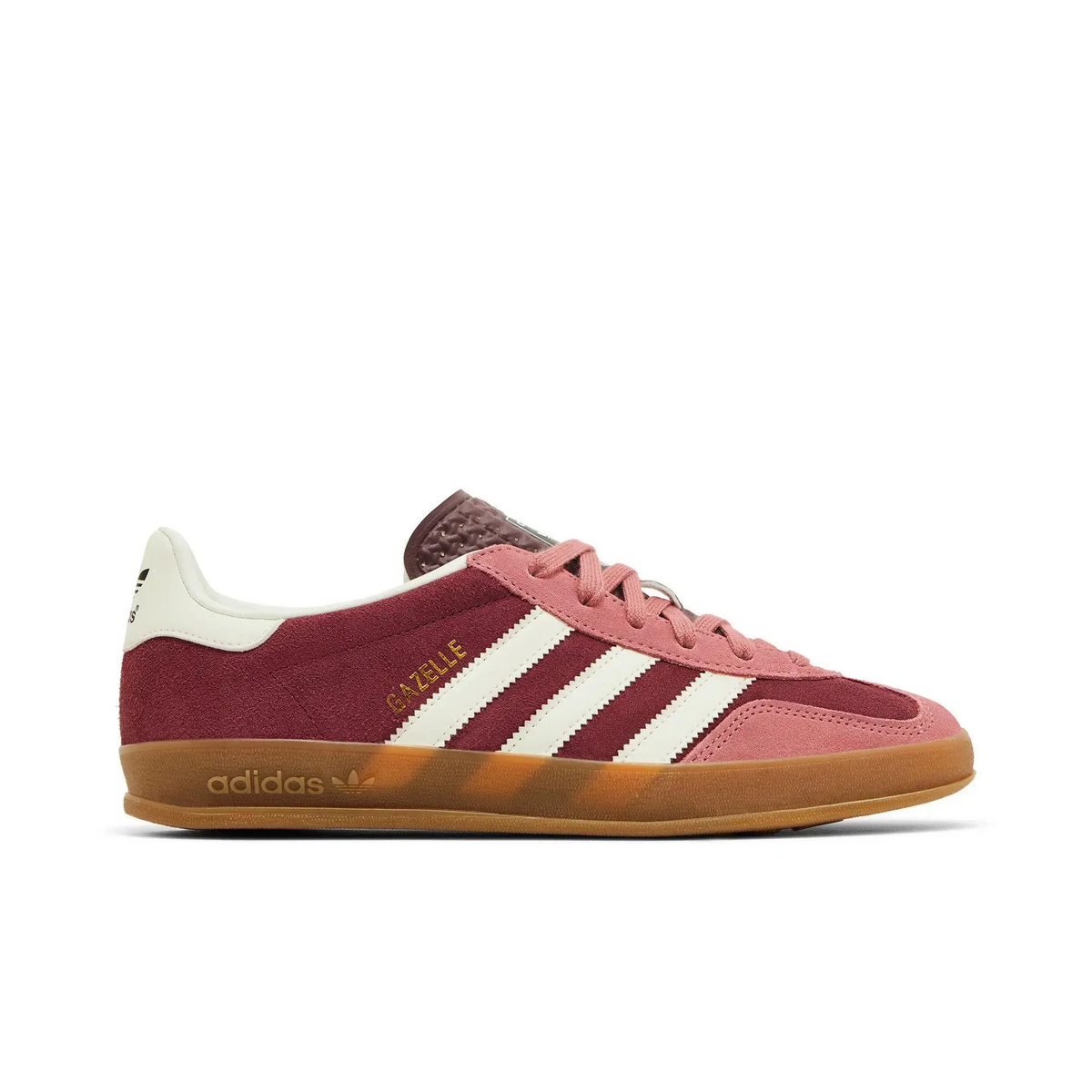 adidas Gazelle Indoor Maroon Preloved Crimson sneaker 1 - stylecode IF9647