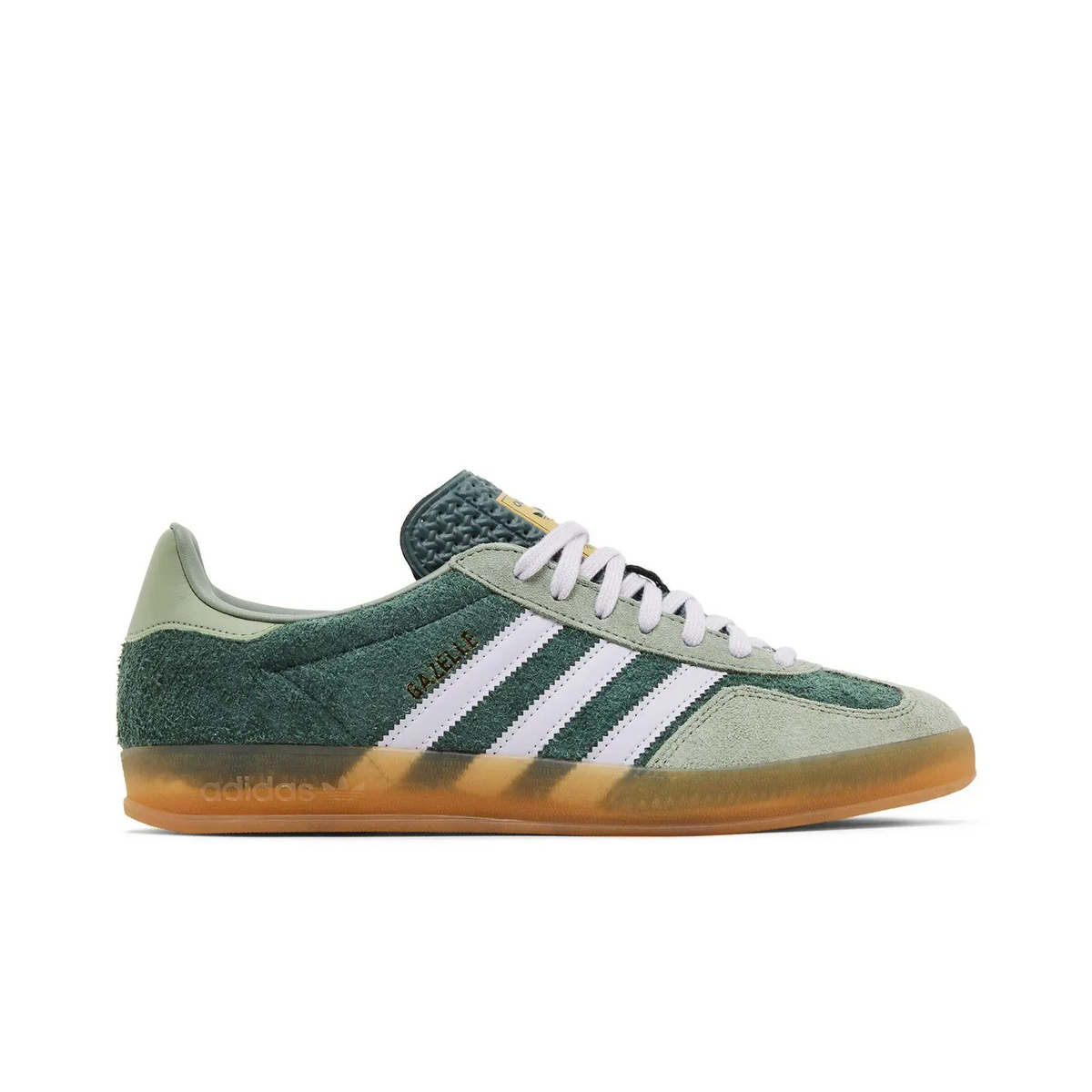 adidas Gazelle Indoor Mineral Green Silver Dawn sneaker 1 - stylecode JI0323