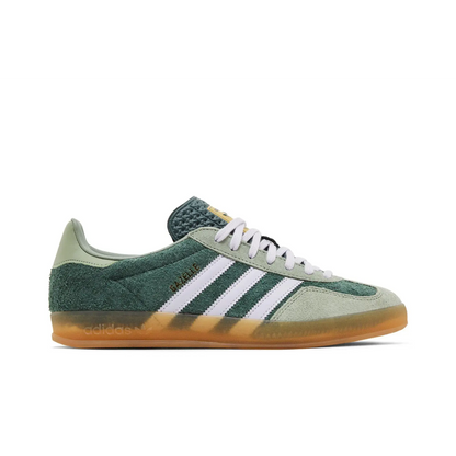 adidas Gazelle Indoor Mineral Green Silver Dawn sneaker 1 - stylecode JI0323