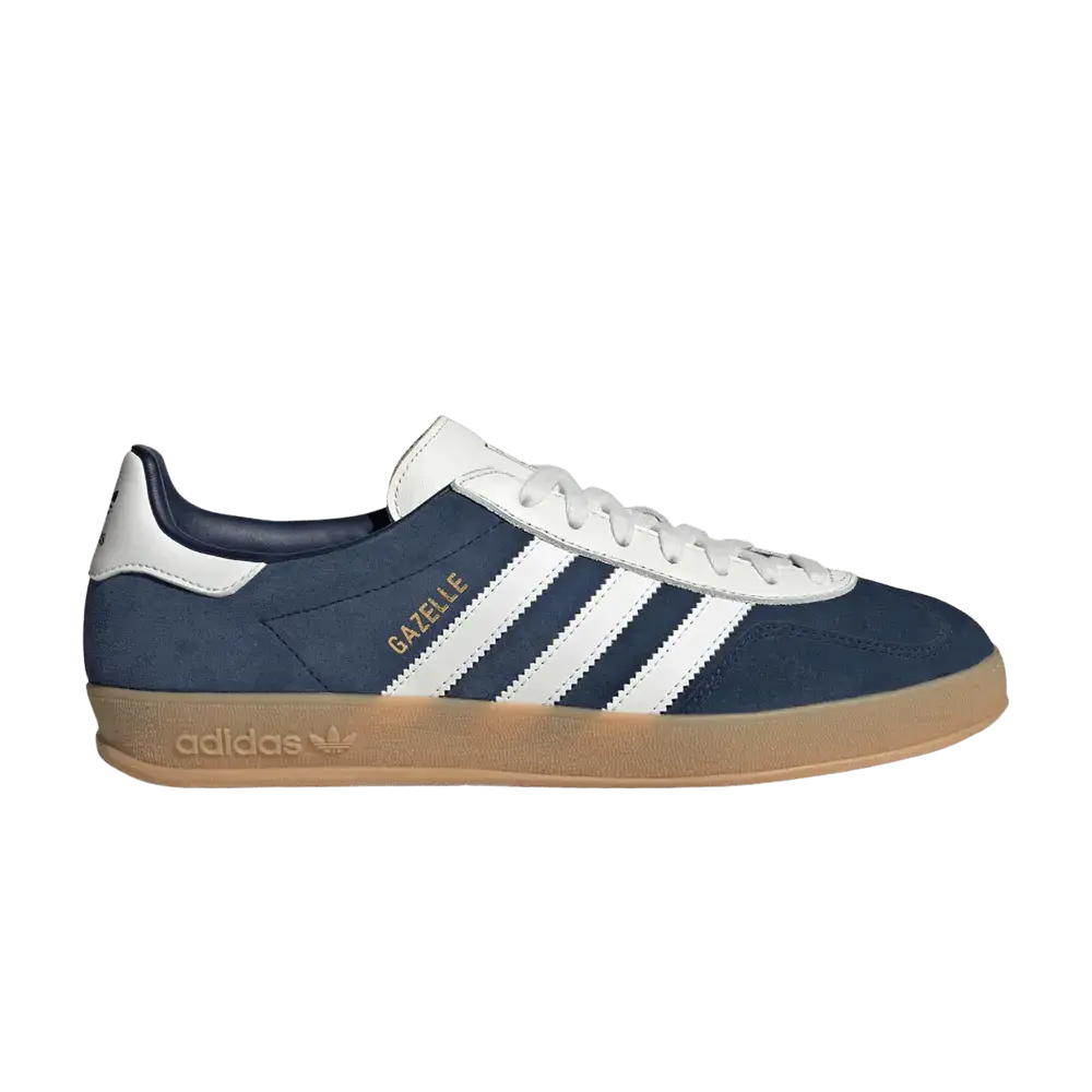 adidas Gazelle Indoor Night Indigo White Gum sneaker 1 - stylecode IH9650