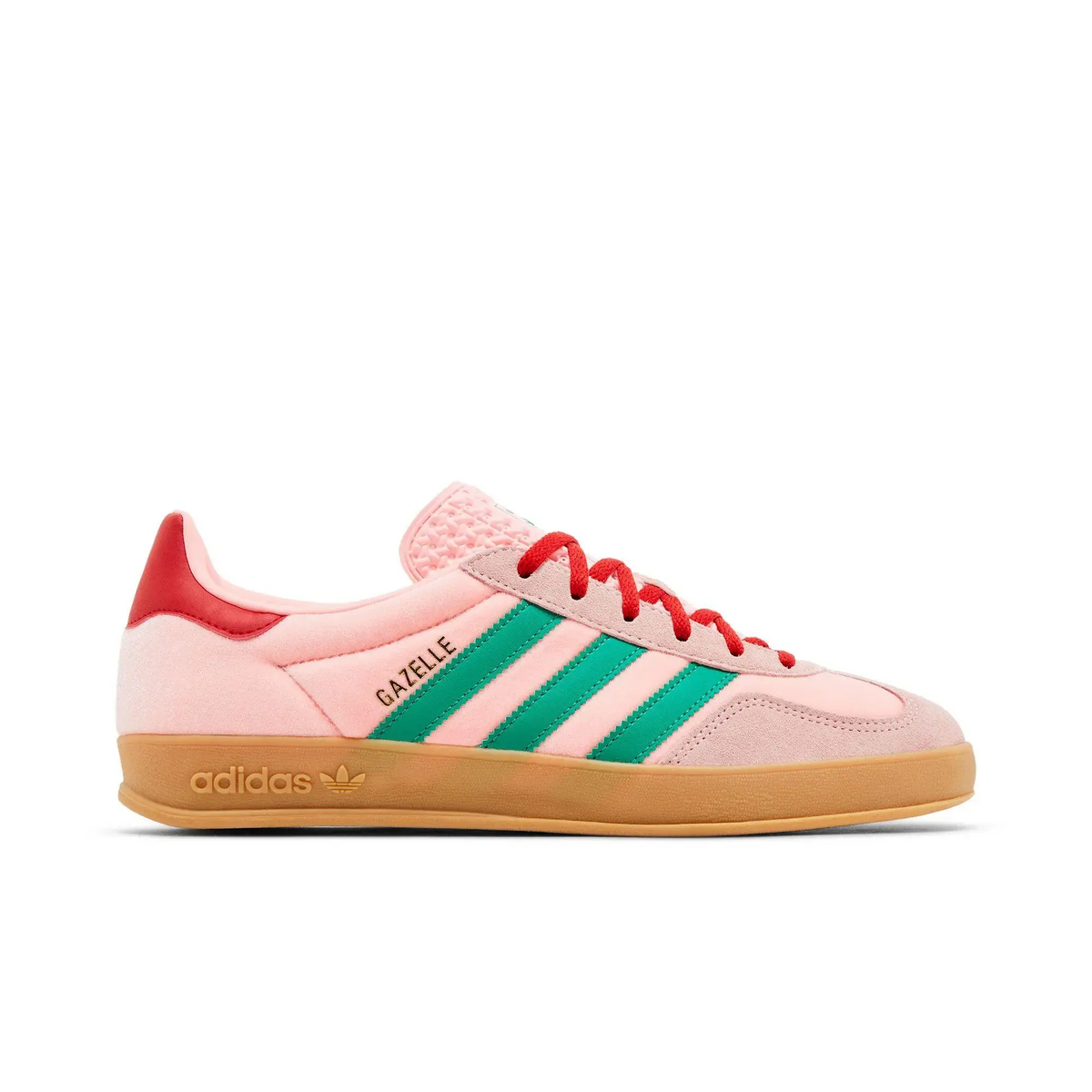 adidas Gazelle Indoor Pink Velvet (Women's) sneaker 1 - stylecode JI2713