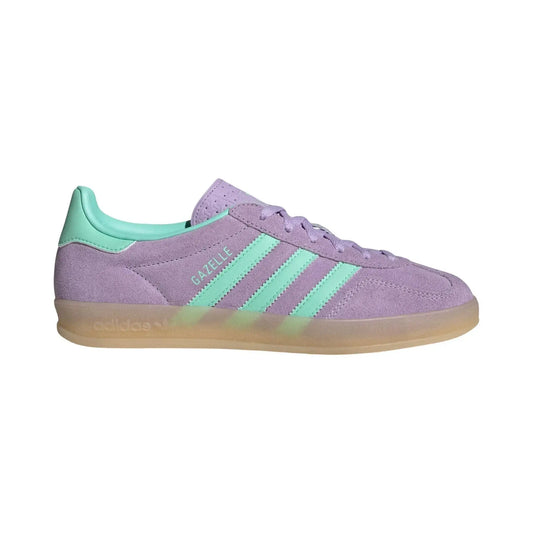 adidas Gazelle Indoor Powder Plum Easy Green (Women's) sneaker 1 - stylecode IH6801