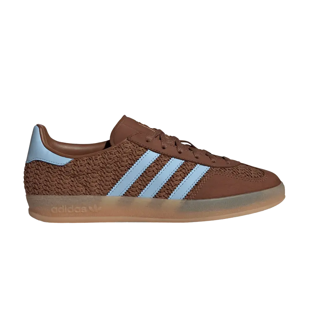 adidas Gazelle Indoor Preloved Brown Clear Sky Gum (Women's) sneaker 1 - stylecode JS1417