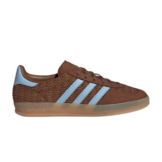 adidas Gazelle Indoor Preloved Brown Clear Sky Gum (Women's) sneaker 1 - stylecode JS1417
