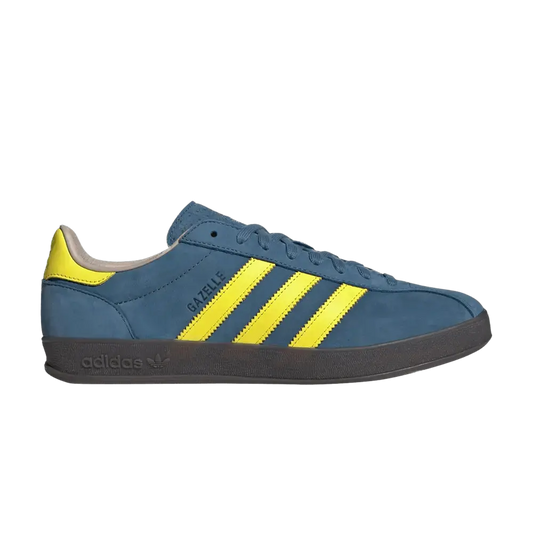 adidas Gazelle Indoor Pro Shocking Yellow Charcoal sneaker 1 - stylecode JR8838