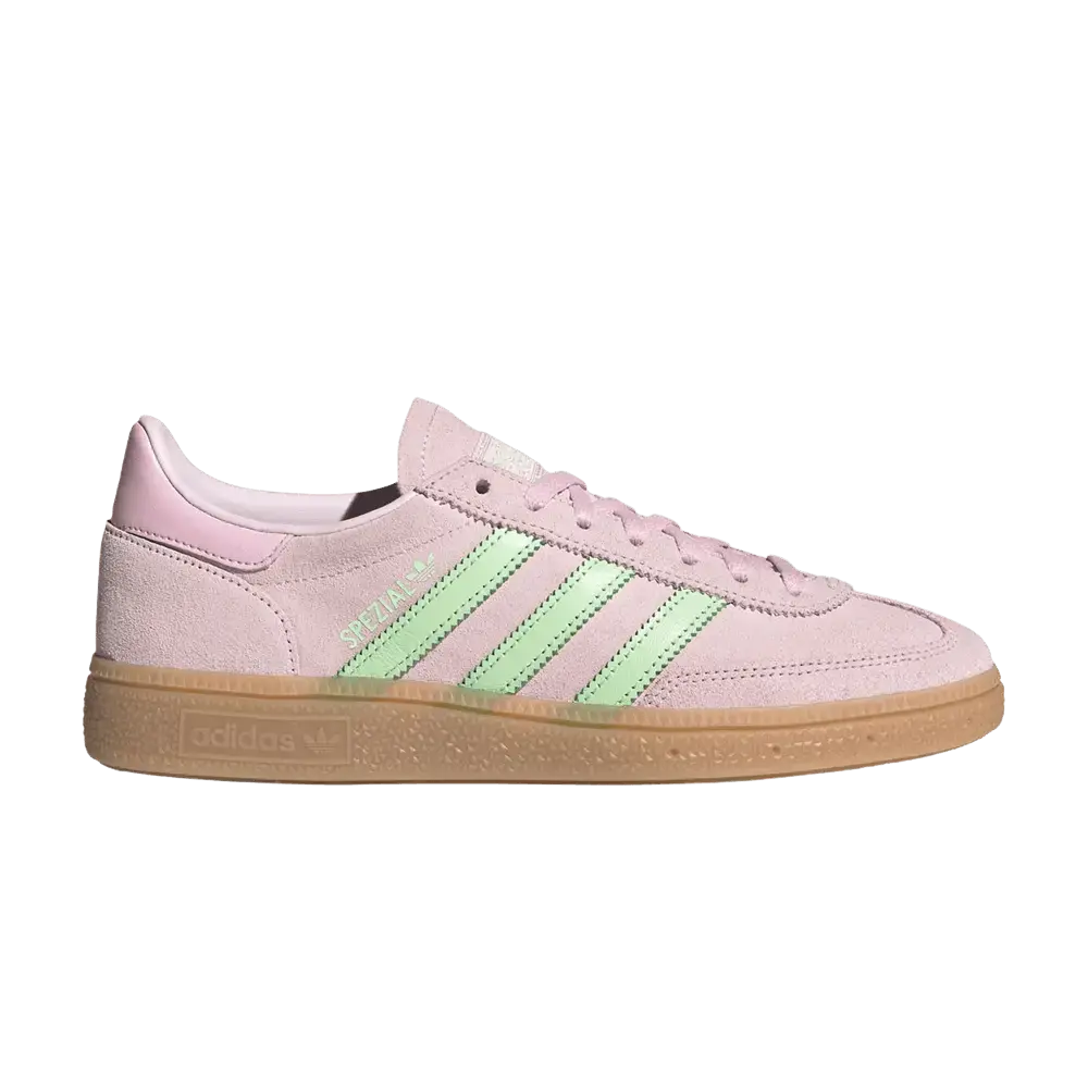 adidas Handball Spezial Almost Pink Green Spark (Women's) sneaker 1 - stylecode JR3640