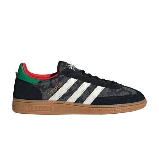 adidas Handball Spezial Black Core White Green sneaker 1 - stylecode HQ7261