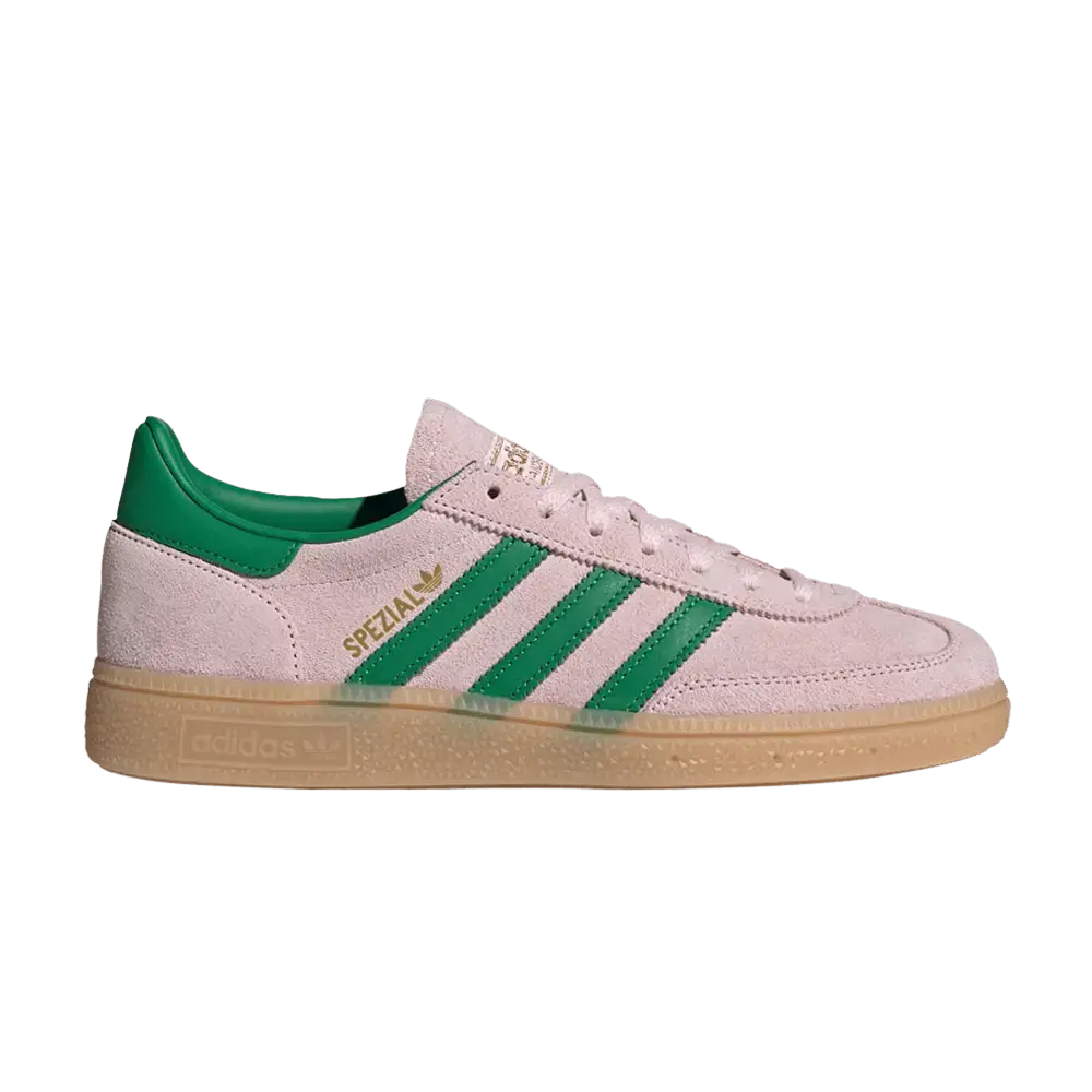 adidas Handball Spezial Clear Pink Green Gold (Women's) sneaker 1 - stylecode JR7347