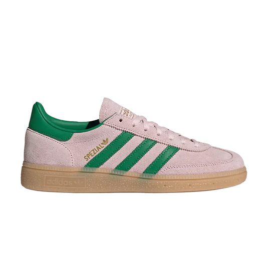adidas Handball Spezial Clear Pink Green Gold (Women's) sneaker 1 - stylecode JR7347