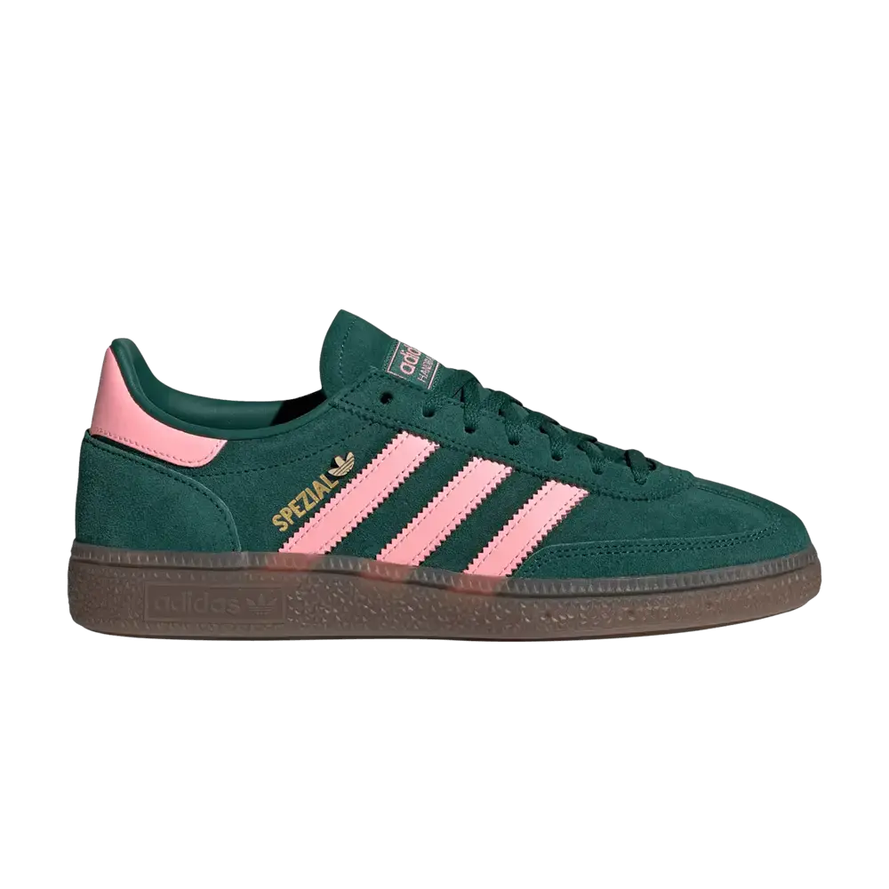adidas Handball Spezial Collegiate Green Pink Spark (Women's) sneaker 1 - stylecode IH1496