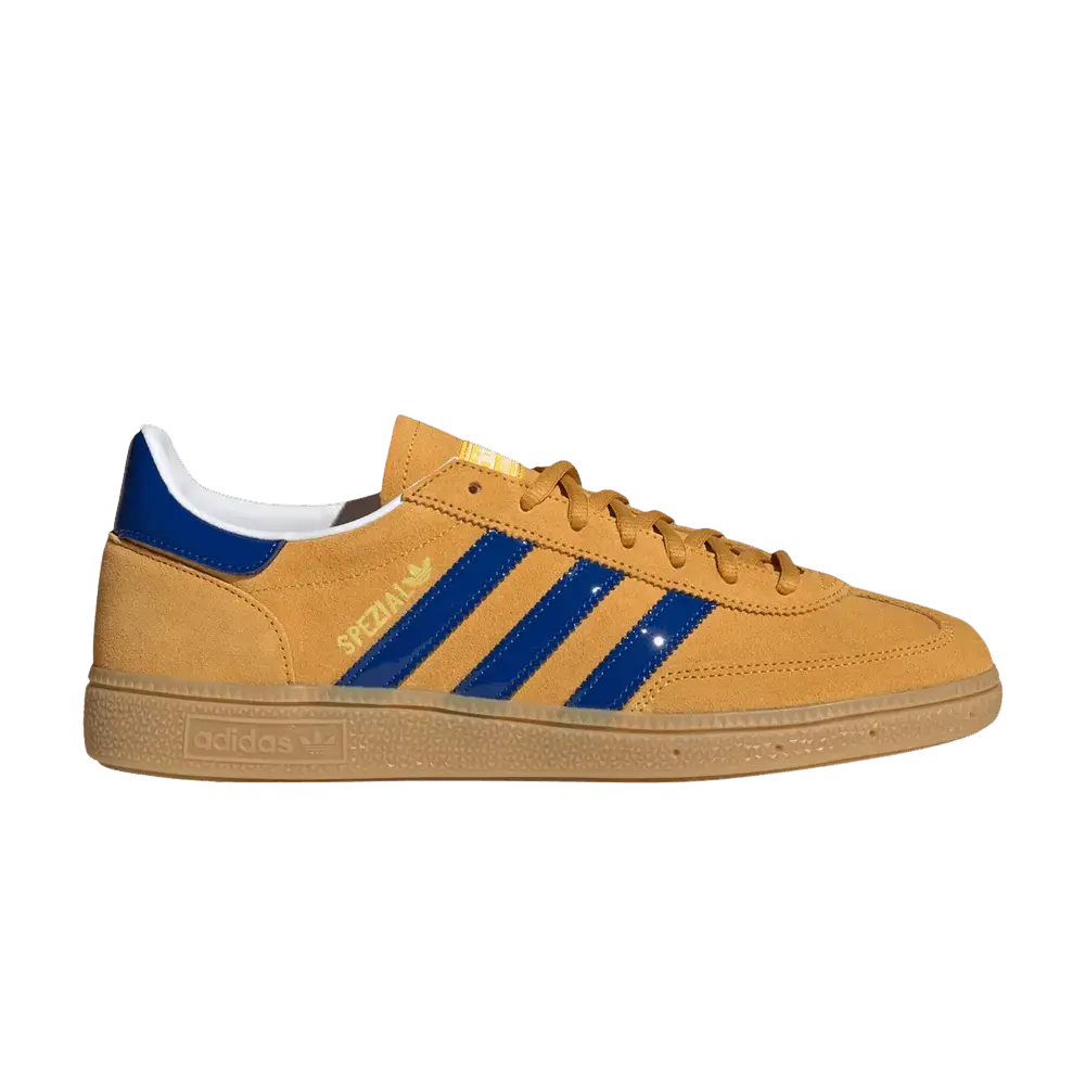 adidas Handball Spezial Crew Yellow Collegiate Royal sneaker 1 - stylecode KK4233