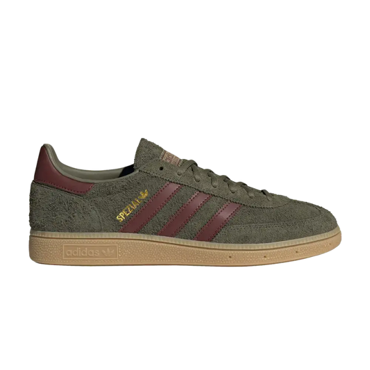 adidas Handball Spezial Focus Olive Fox Brown Gum sneaker 1 - stylecode JQ8297