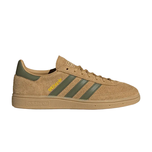 adidas Handball Spezial Golden Beige Focus Olive sneaker 1 - stylecode JQ8298