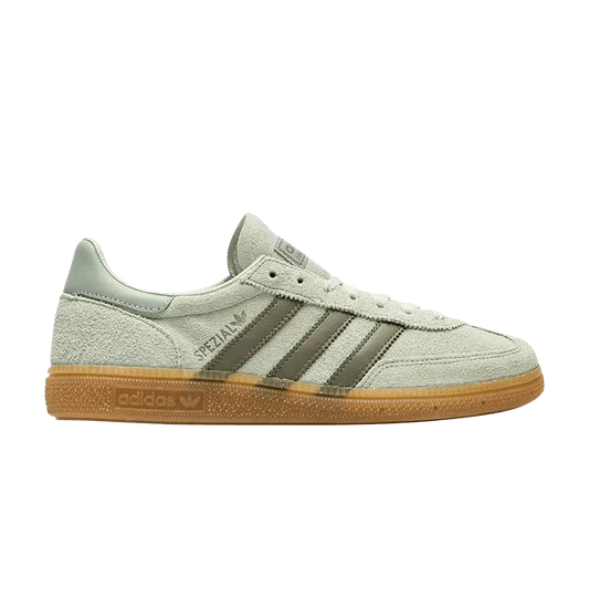 adidas Handball Spezial Linen Green Silver (Women's) sneaker 1 - stylecode JR3628
