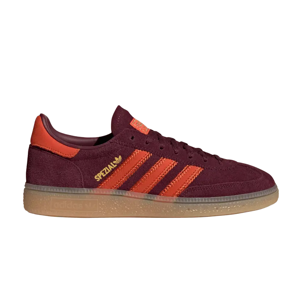 adidas Handball Spezial Maroon Preloved Red Gum (Women's) sneaker 1 - stylecode JR0848