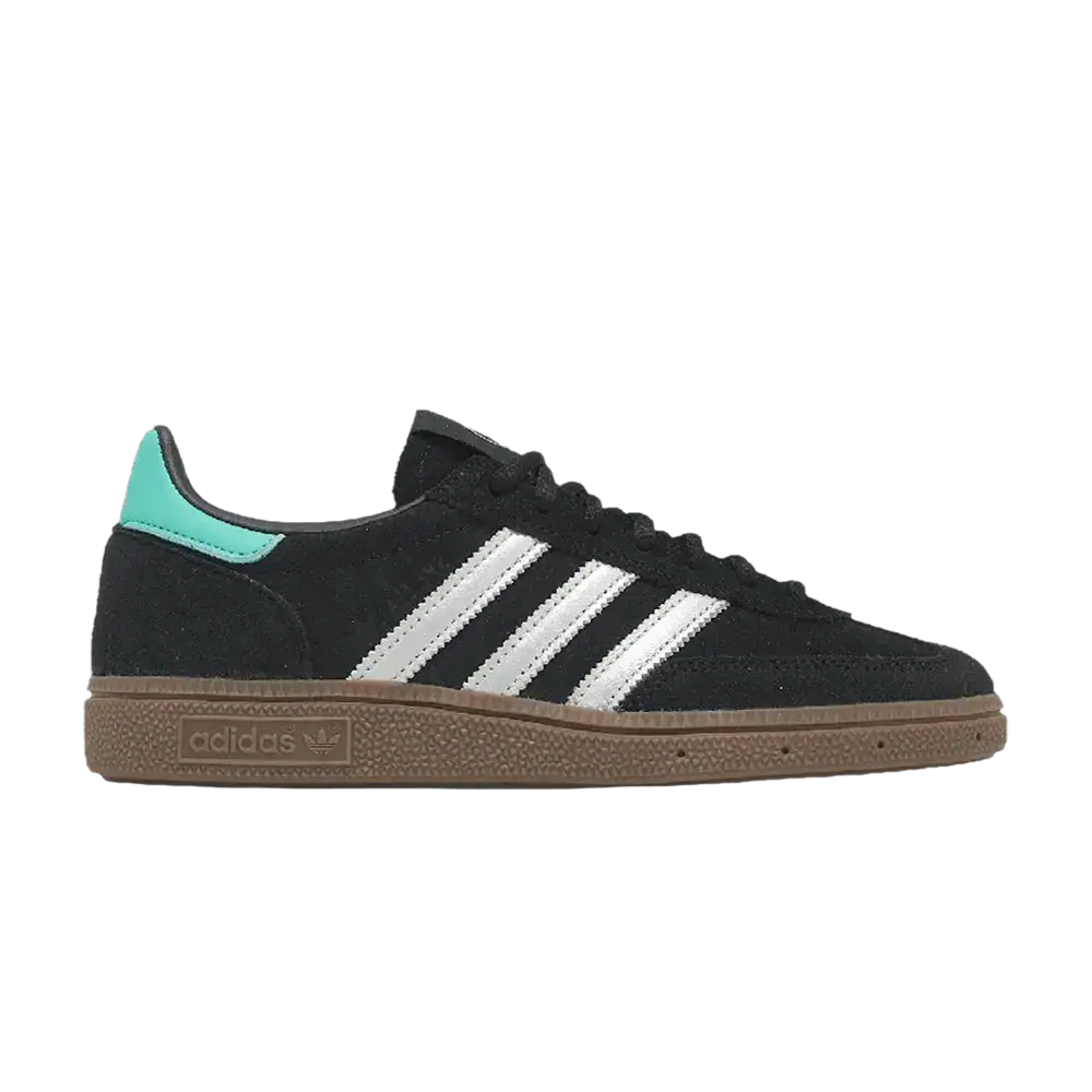 adidas Handball Spezial Mercedes-AMG Petronas Formula One Team Black Silver Metallic sneaker 1 - stylecode KJ1185