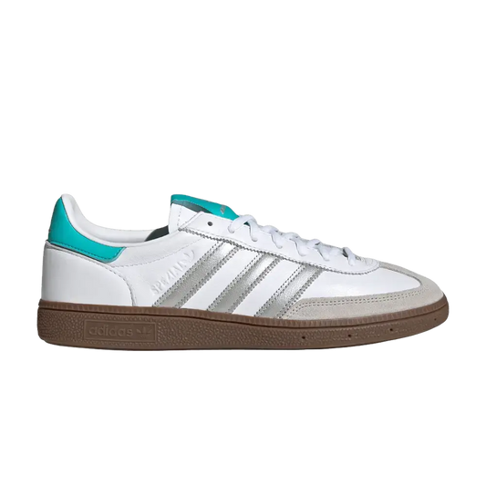 adidas Handball Spezial Mercedes-AMG Petronas Formula One Team White Silver sneaker 1 - stylecode KJ1178