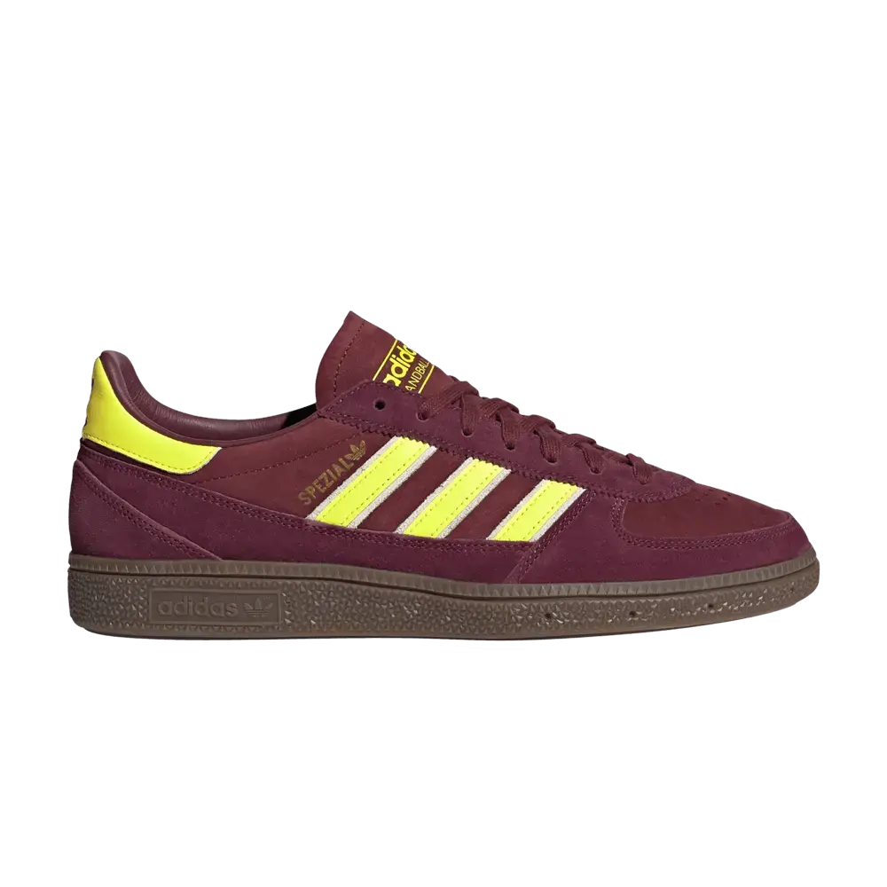 adidas Handball Spezial Weltmeister Shadow Red Solar Yellow sneaker 1 - stylecode JH5453