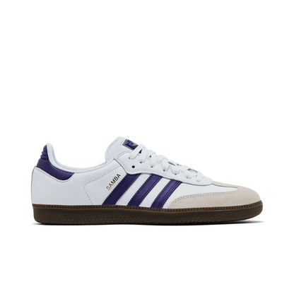 adidas Samba ADV Cloud White Collegiate Purple sneaker 1 - stylecode IE6613