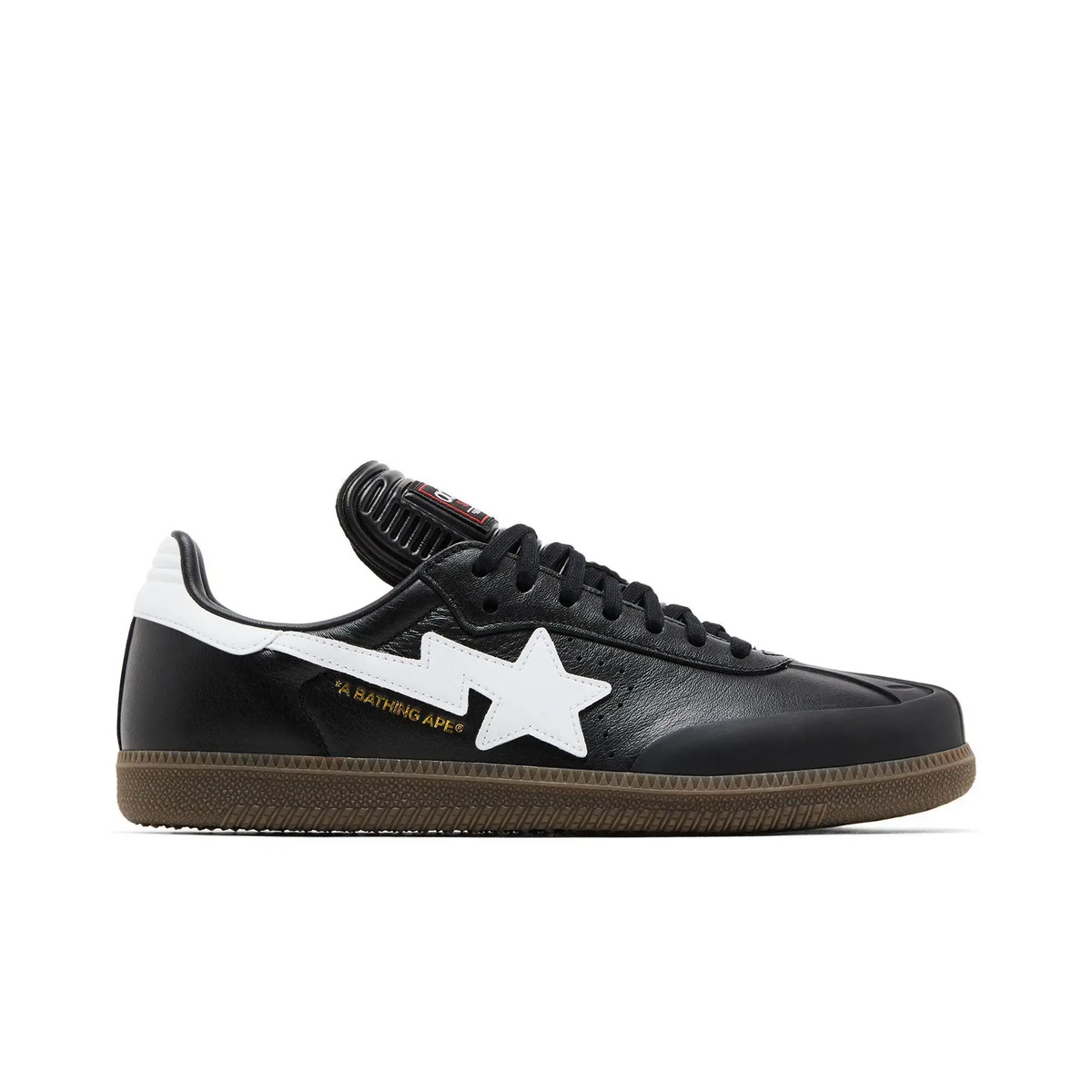 adidas Samba Bape Black White Gum sneaker 1 - stylecode JR9246