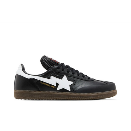 adidas Samba Bape Black White Gum sneaker 1 - stylecode JR9246