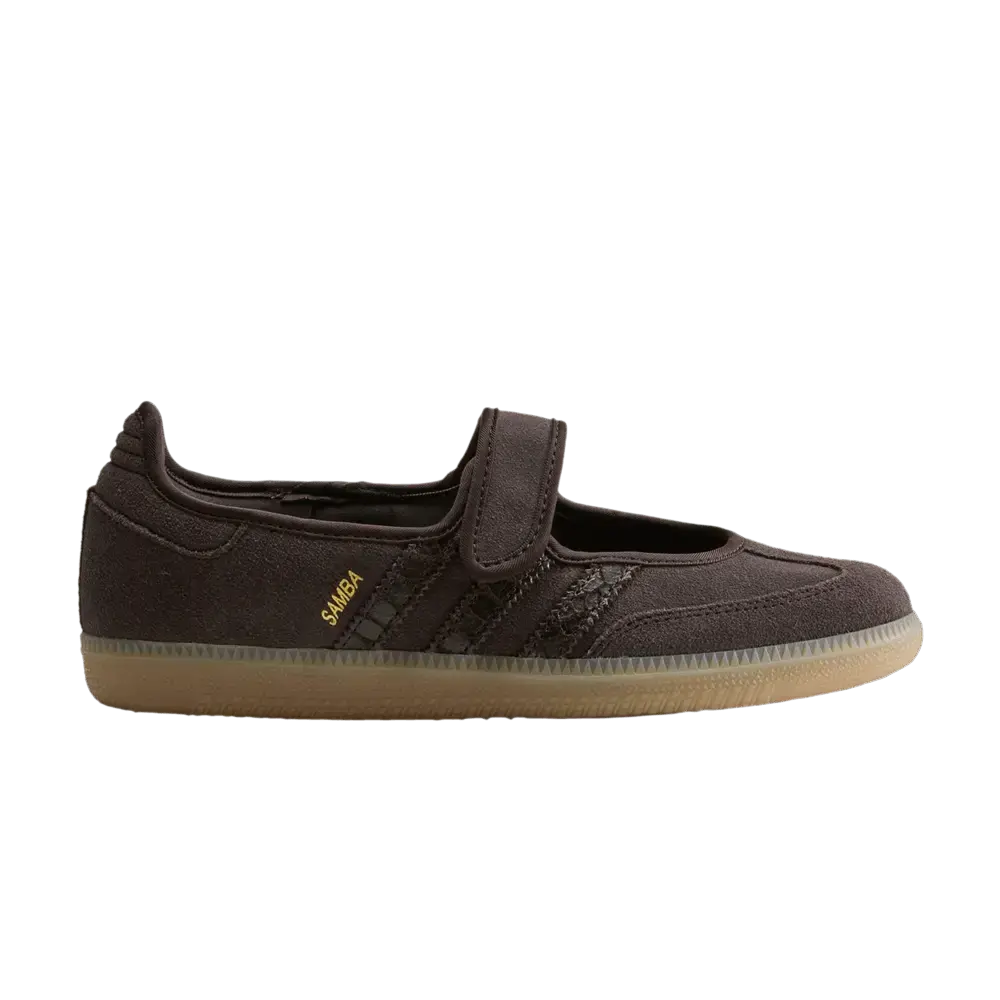 adidas Samba Jane Aurora Coffee (Women's) sneaker 1 - stylecode HQ9495