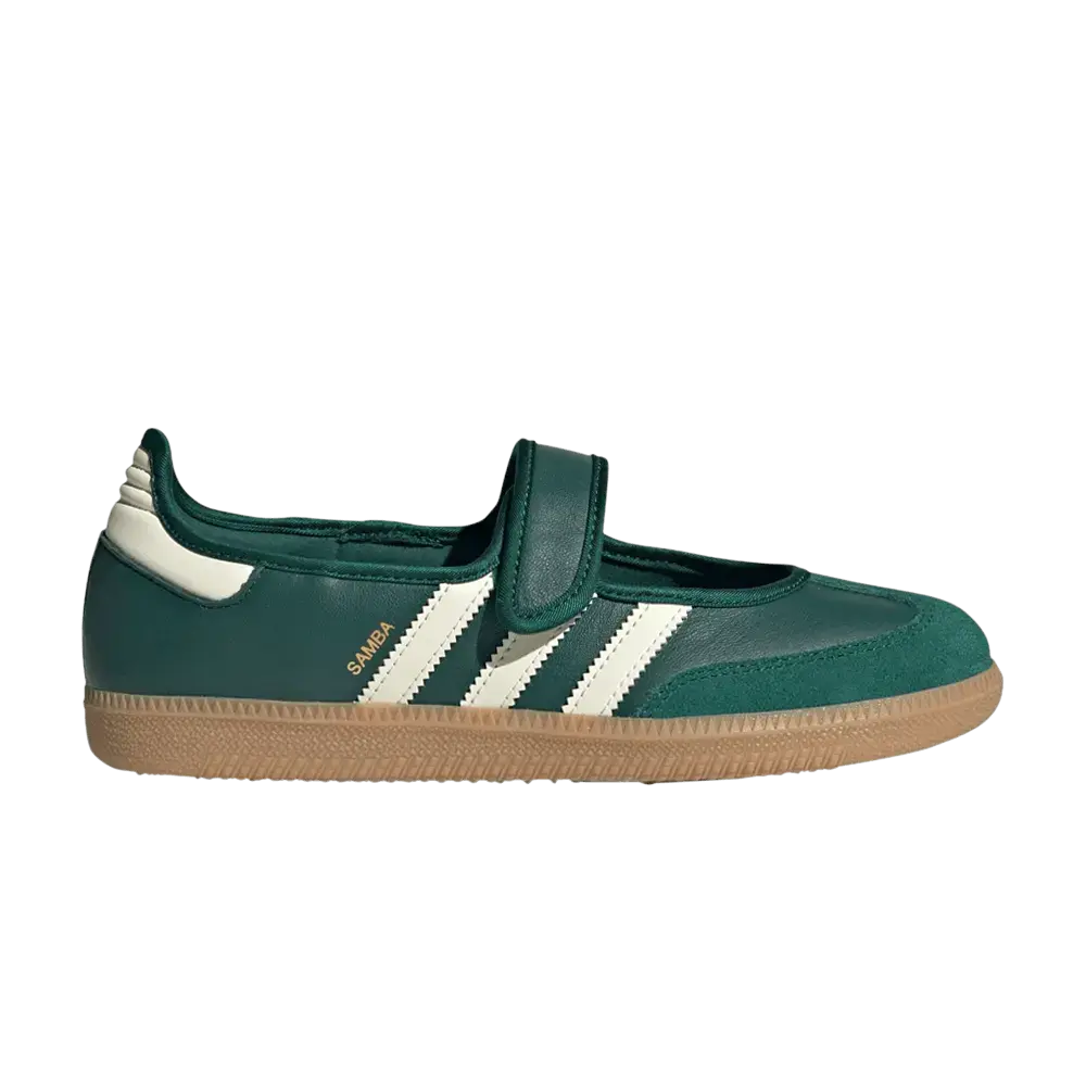 adidas Samba Jane Green White Gum (Women's) sneaker 1 - stylecode JR7340