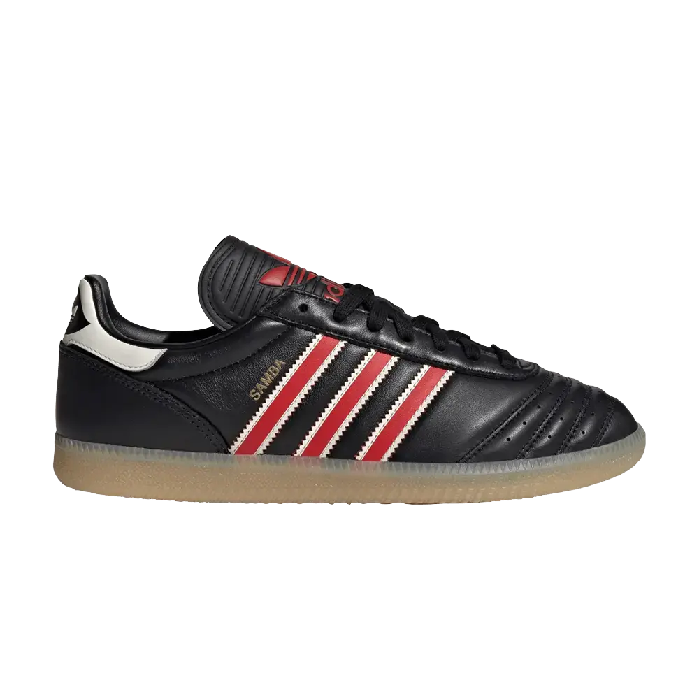 adidas Samba JP Black Red Gum sneaker 1 - stylecode IH4356