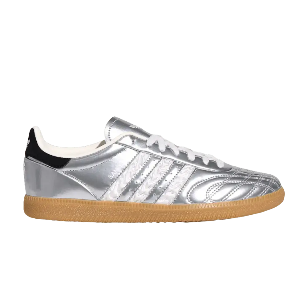 adidas Samba JP Silver Metallic White sneaker 1 - stylecode HP7105