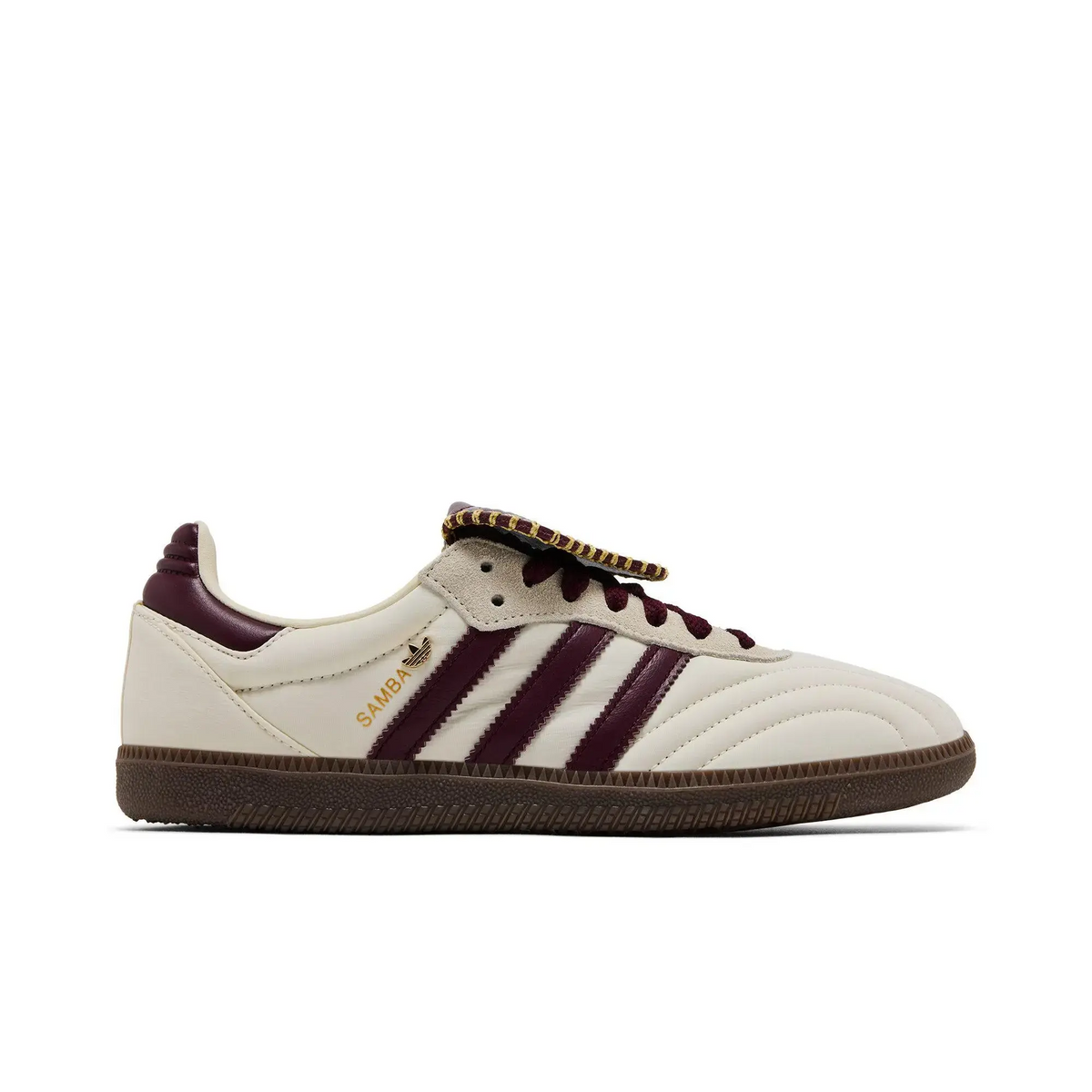 adidas Samba LT Cream White Maroon (Women's) sneaker 1 - stylecode IH9045