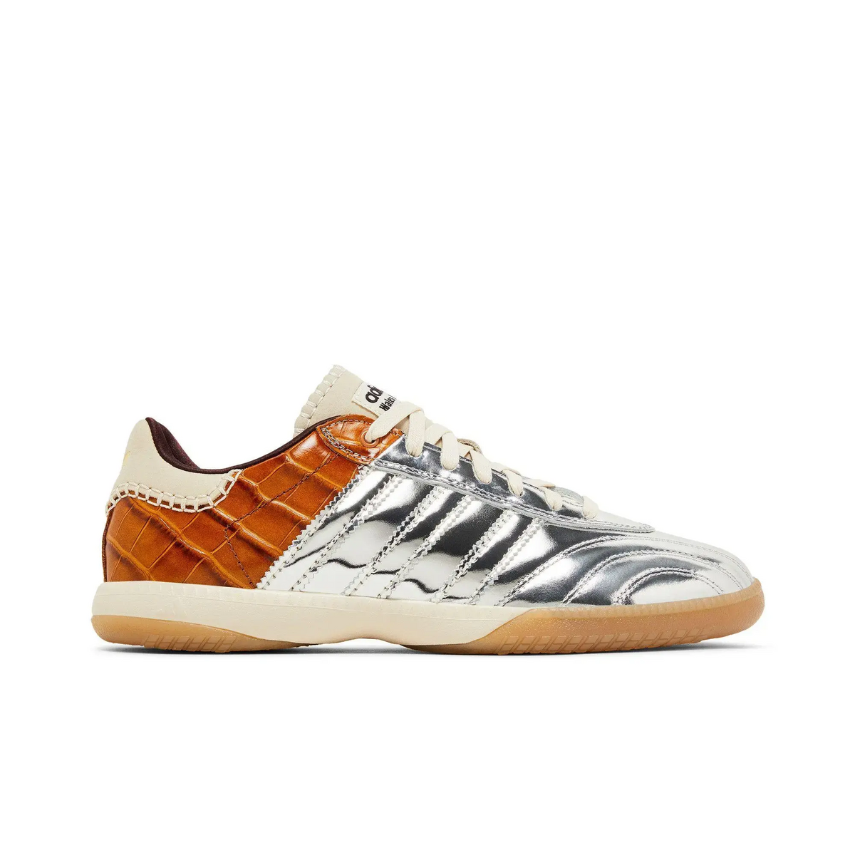 adidas Samba Millennium Wales Bonner Silver Metallic Yellow Croc sneaker 1 - stylecode IH5777