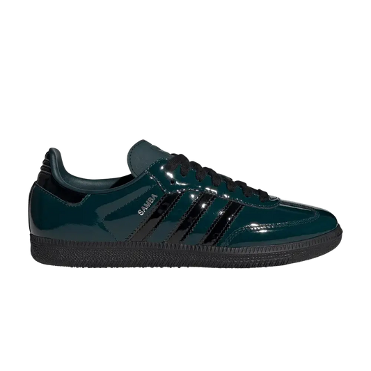 adidas Samba OG Aurora Ivy Black Patent (Women's) sneaker 1 - stylecode JR8750