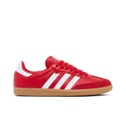 adidas Samba OG Better Scarlet White Gold (Women's) sneaker 1 - stylecode KI2694