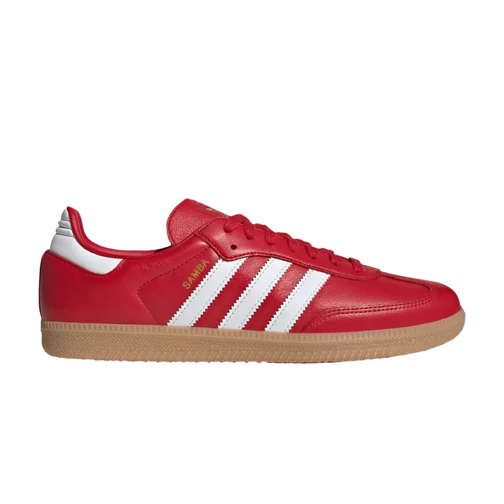 adidas Samba OG Better Scarlet White sneaker 1 - stylecode JR0881