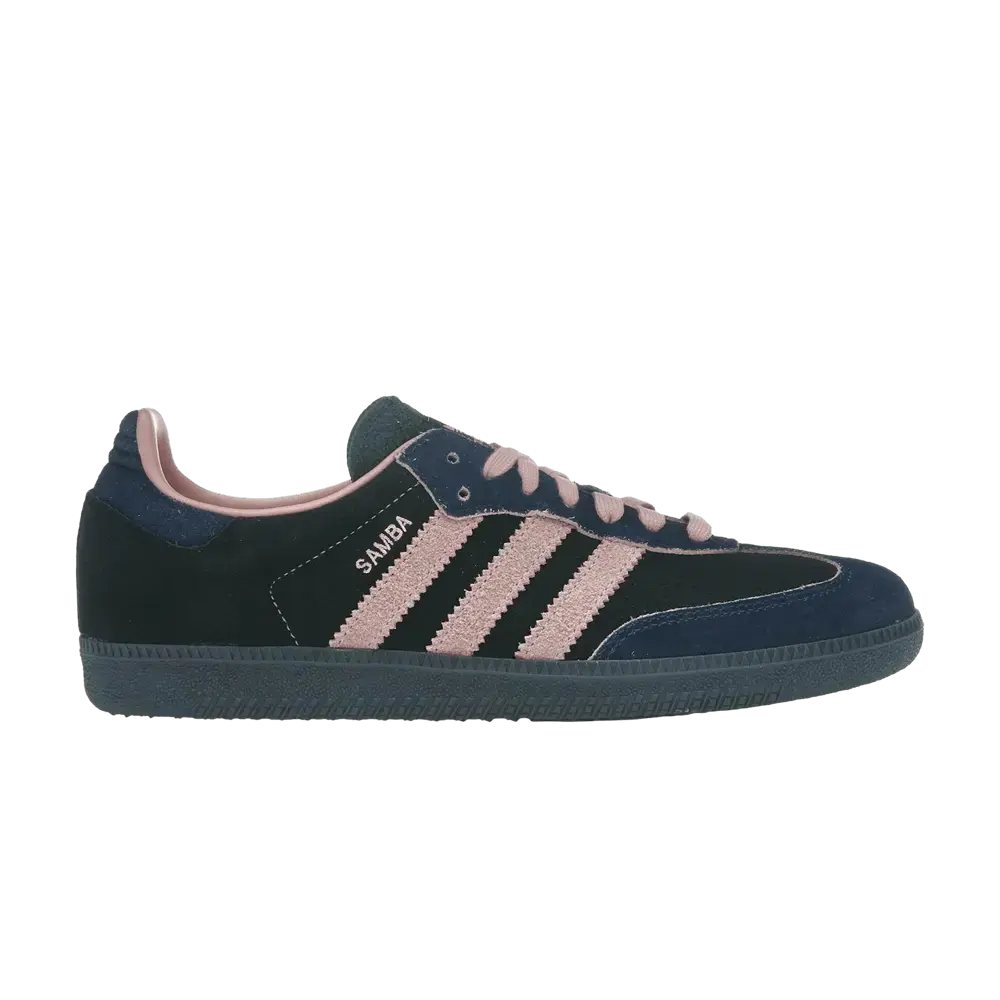 adidas Samba OG Black Wonder Mauve Indigo (Women's) sneaker 1 - stylecode JI2679