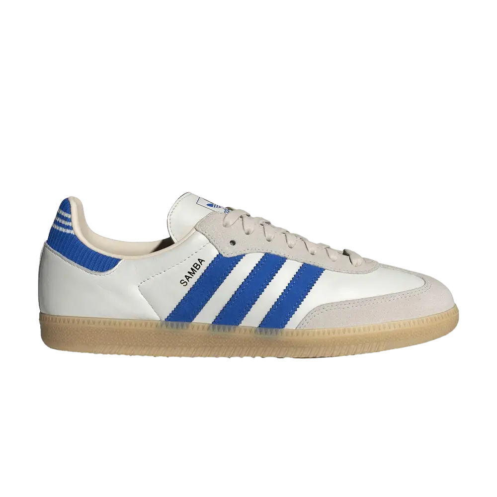 adidas Samba OG Cloud White Blue Gum sneaker 1 - stylecode IH6821