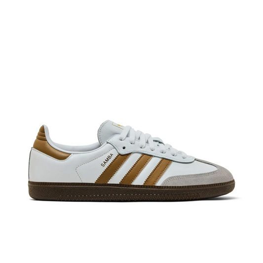 adidas Samba OG Cloud White Brown Desert sneaker 1 - stylecode JH8796