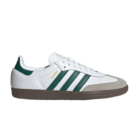 adidas Samba OG Cloud White Collegiate Green sneaker 1 - stylecode JH8797