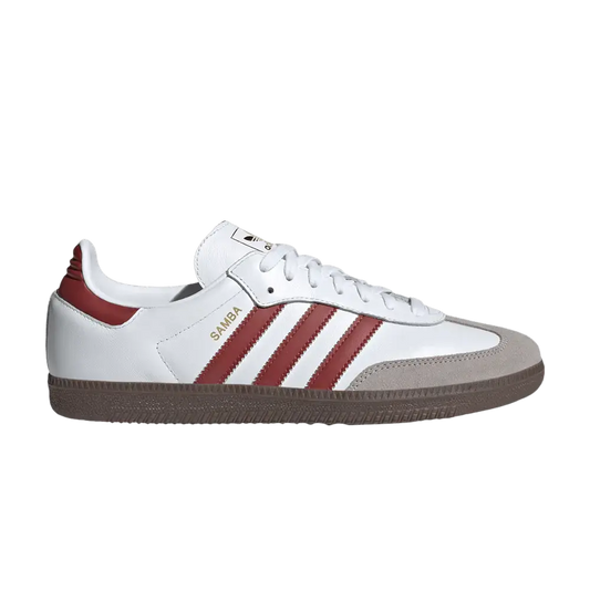 adidas Samba OG Cloud White Preloved Ruby sneaker 1 - stylecode JH8798