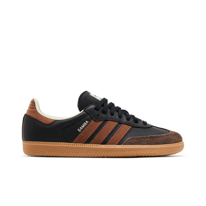 adidas Samba OG Core Black Preloved Brown sneaker 1 - stylecode IE9123