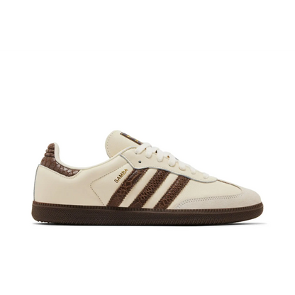 adidas Samba OG Cream Earth Strata Maroon (Women's) sneaker 1 - stylecode IH3980