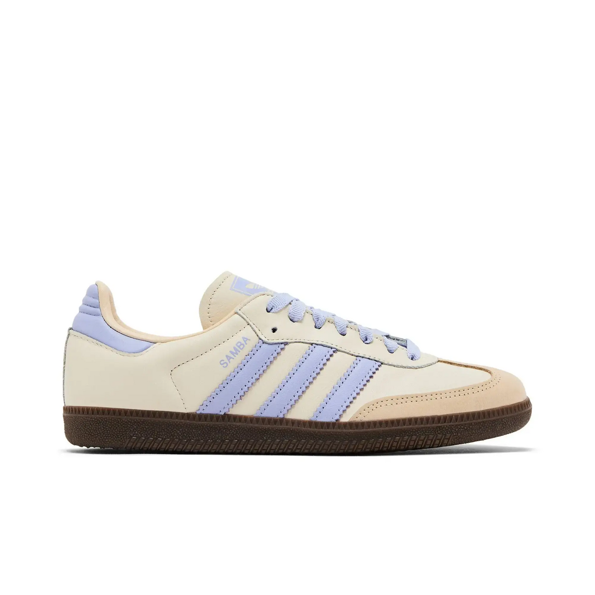 adidas Samba OG Cream White Violet (Women's) sneaker 1 - stylecode JI2678