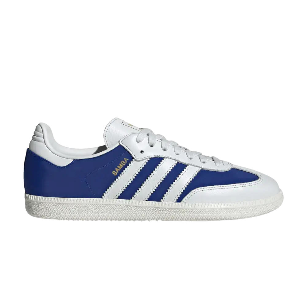 adidas Samba OG Crystal White Royal Blue sneaker 1 - stylecode JI3203
